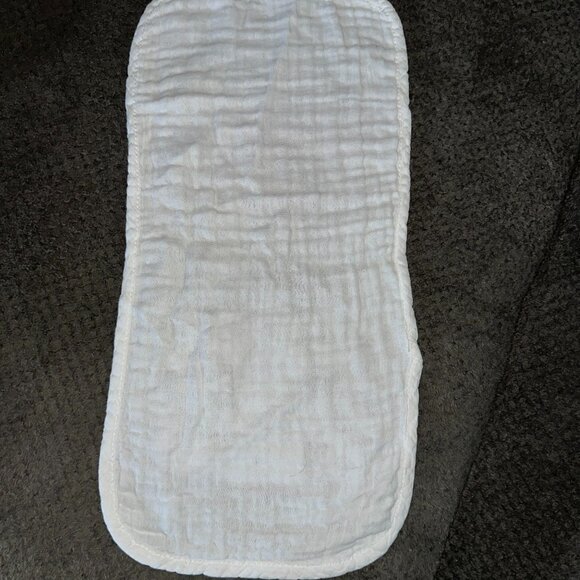 NEW Handcrafted 1st Valentine's Day Burp Cloth - Picture 3 of 3